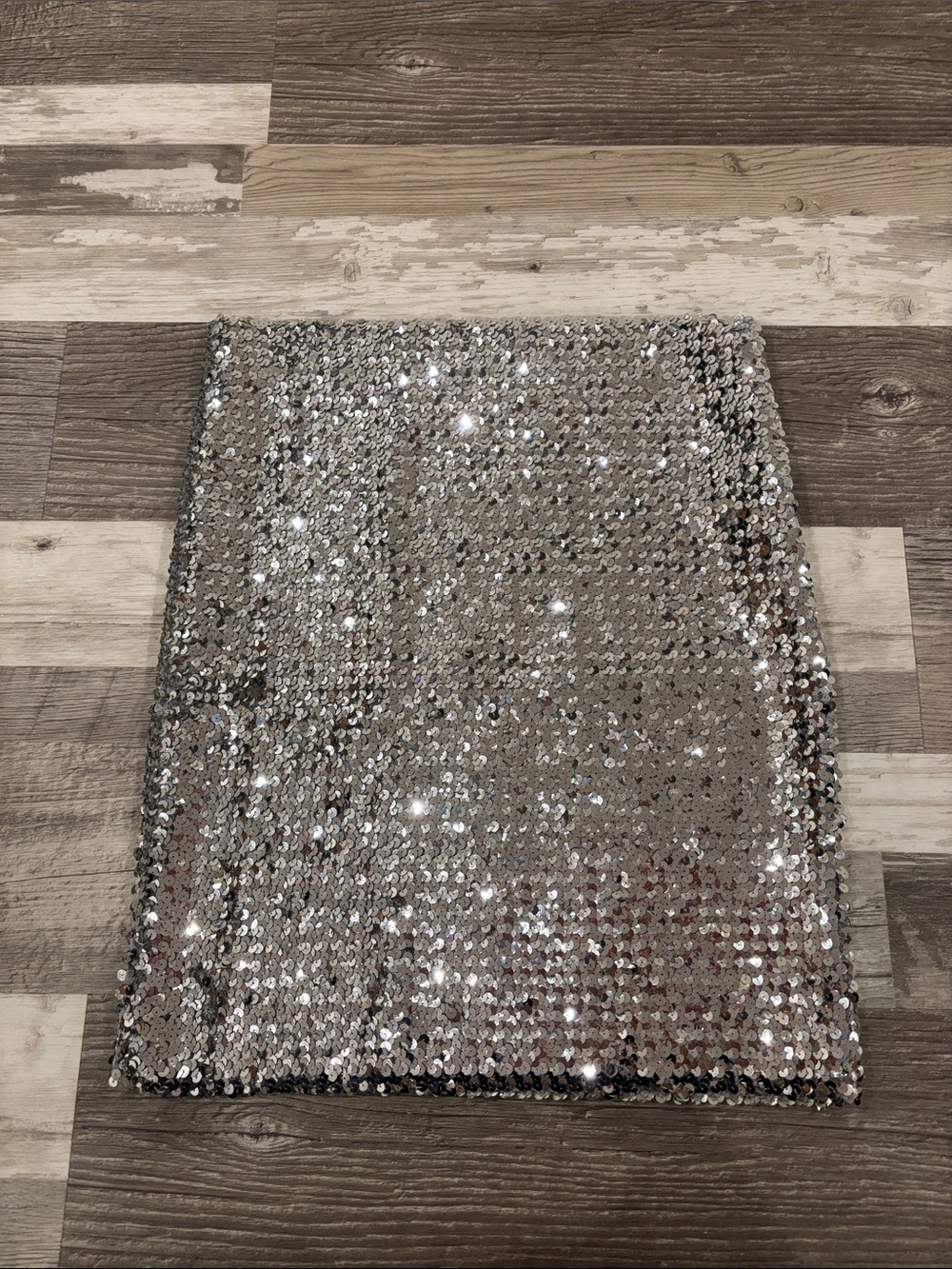Silver Sequin Pencil Skirt - Women's Sparkle Skirt
Great for Halloween party